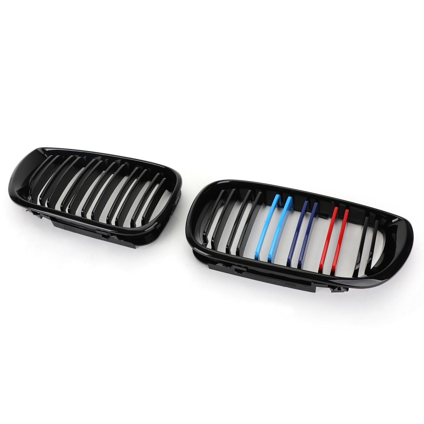 BMW 2002-2005 3 Series E46 4 Door 3 Colors Front Kidney Grille Double Rib