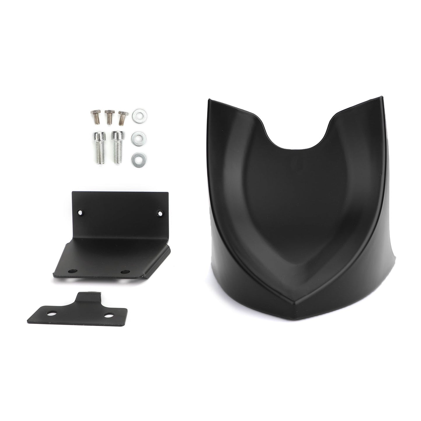 04-19 Sportster XL883 XL1200 48 72 Becquet de menton avant Carénage de barrage d'air MBlack