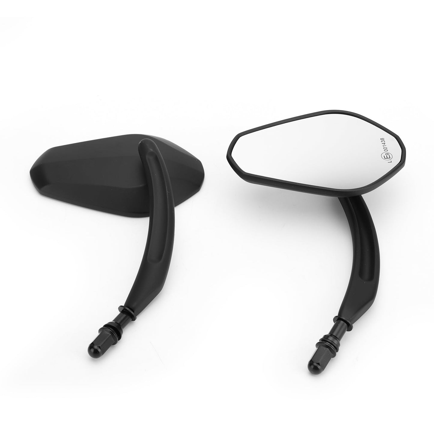 Rétroviseurs Black Diamond pour motos Cruiser, Touring, Chopper, Sportster