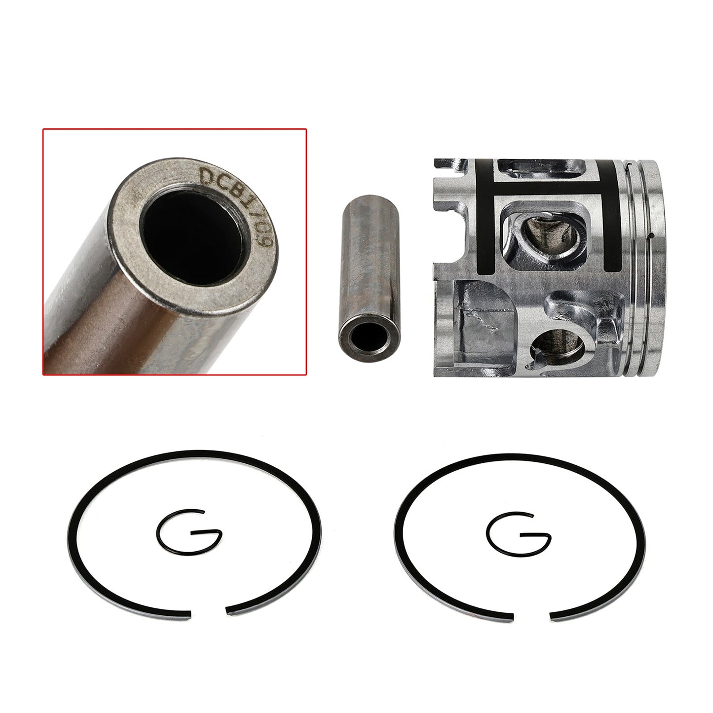 Juego de pistones y anillos para motor Pro-X de 66 mm, compatible con Yamaha Blaster 200 (1988-2006)