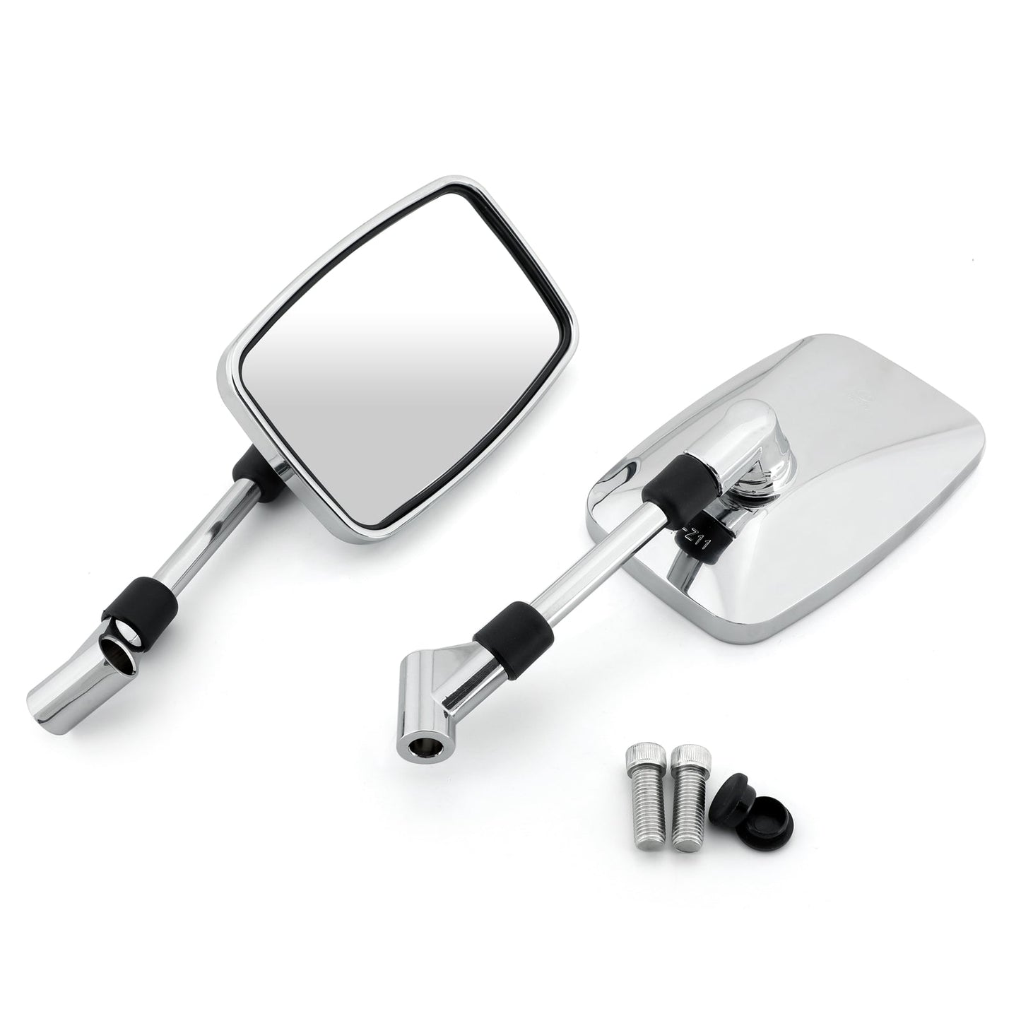 Espejos retrovisores rectangulares de 10 mm para Suzuki VS600, VS750, VS800, VL800, VZ800 y VL1500