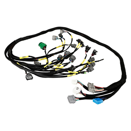 For Honda Civic Integra B16 B18 D16 OBD1 Budget D & B-series Tucked Engine Harness CNCH0BD11