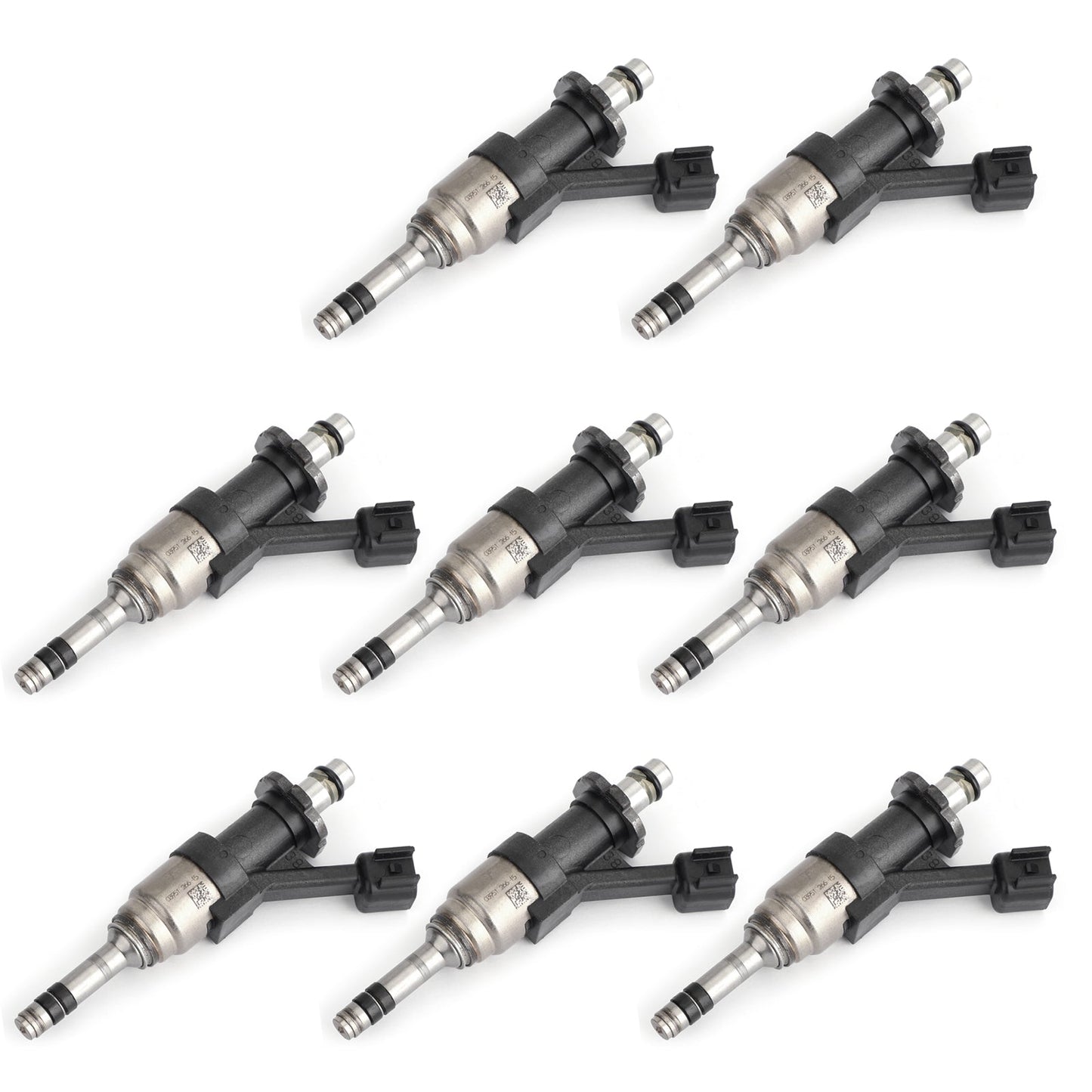 8 inyectores de combustible 12668390 12698484 compatibles con camionetas GMC de 4,3 l y 5,3 l (2014-2017)