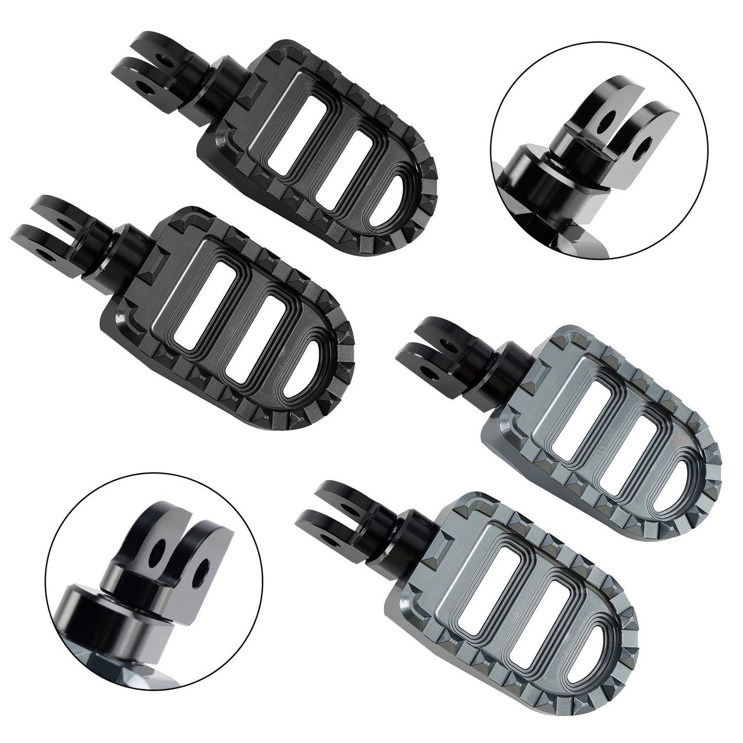 Repose-pieds avant pour Yamaha XSR700 XSR900 FJR1300 YZF-R6 YZF-R1