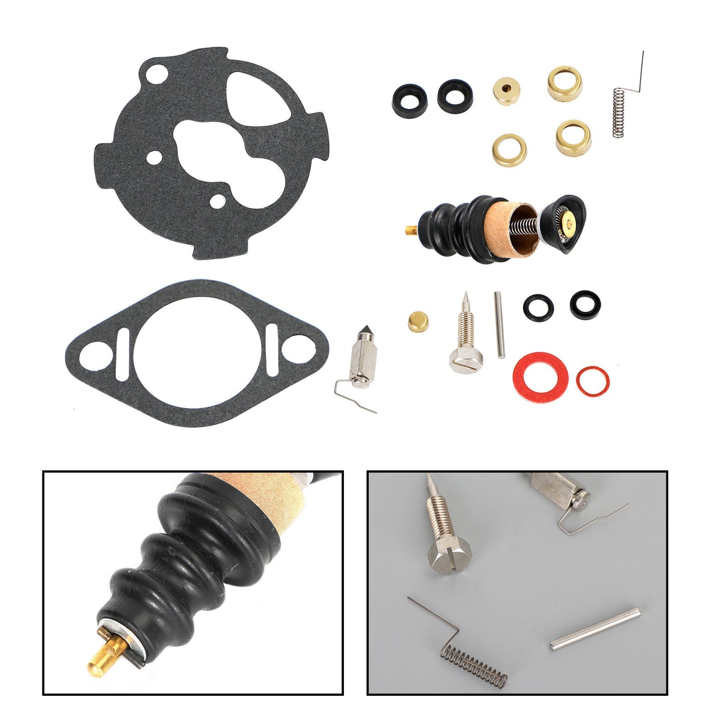 Kit de reconstruction de carburateur pour modèles FL FX XL 36 mm, 38 mm et 40 mm d'avant 1976 (27132-71)
