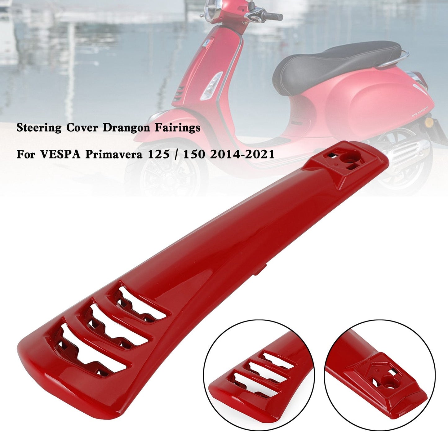 Carénage de couvercle de klaxon de direction pour VESPA Sprint Primavera 125/150 2014-2021