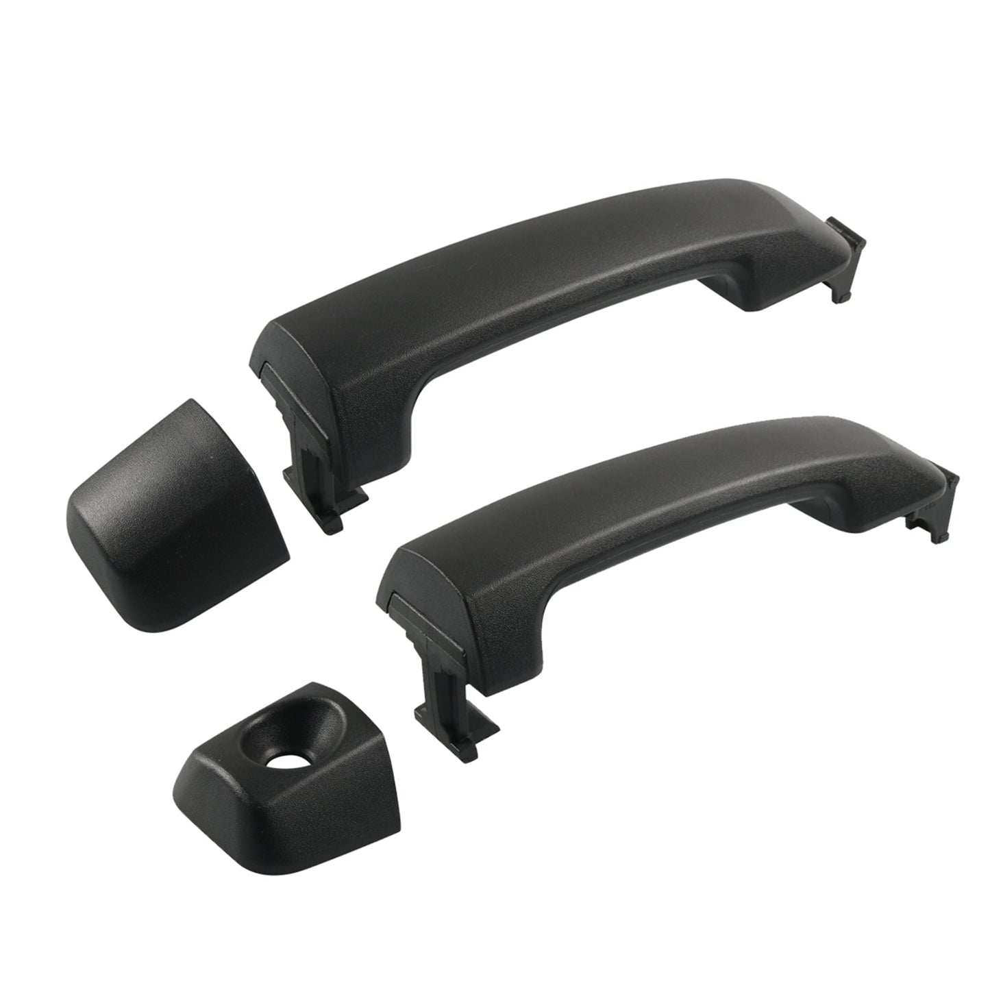 Poignées de porte extérieures noires pour Toyota Tundra 2007-2020 (69210-0C010 et 69217-0C010)