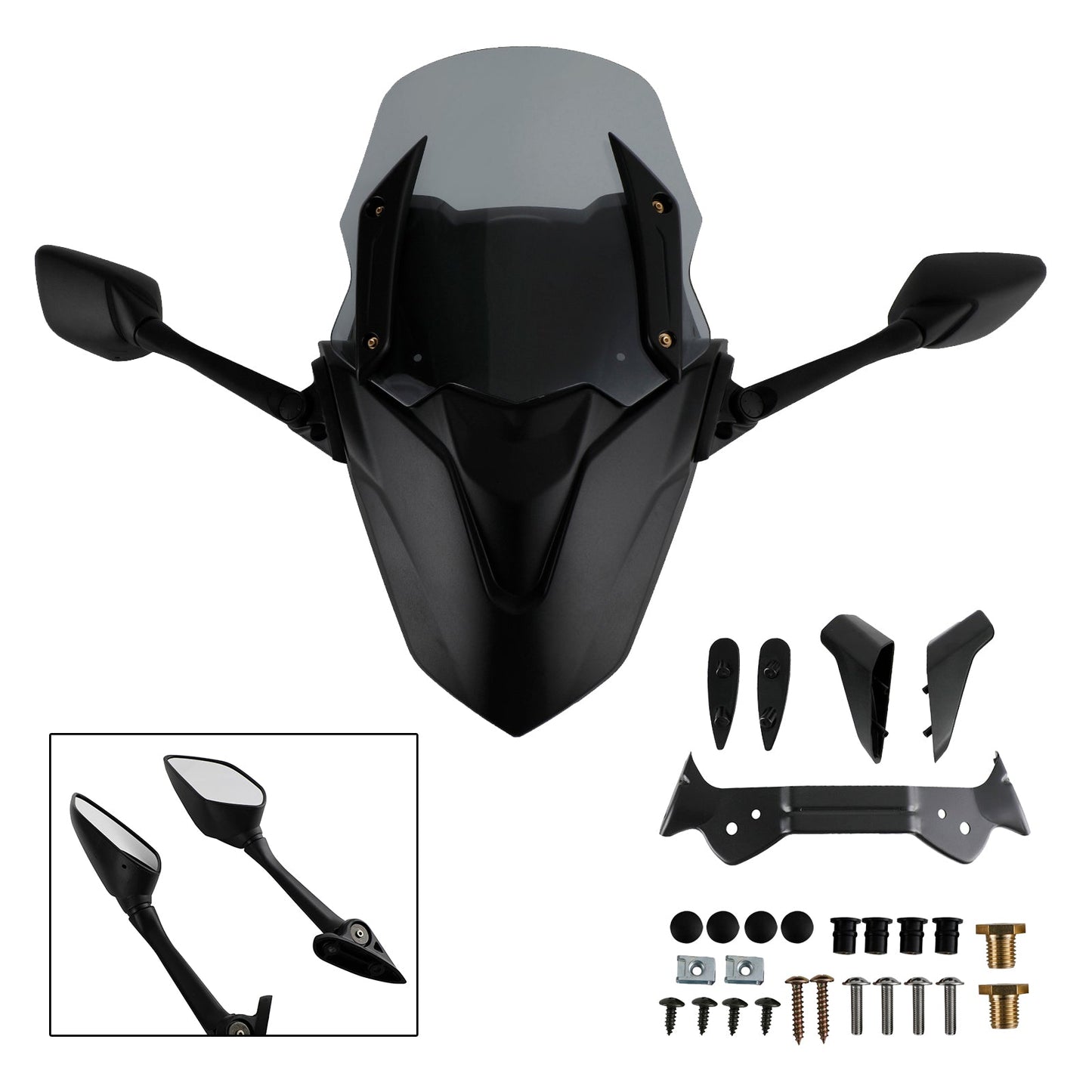Pare-brise de moto ABS adapté pour Yamaha NMAX155 N-MAX 155 2021-2022