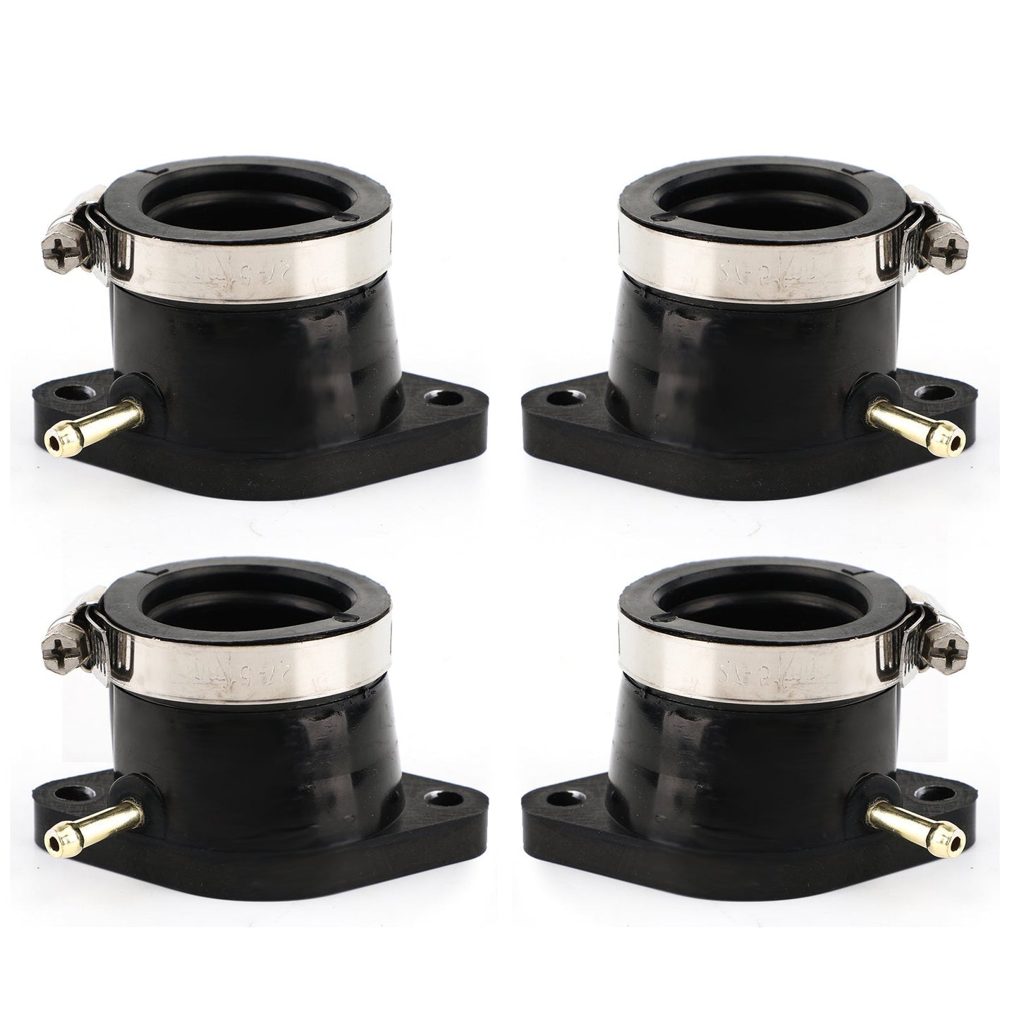 Kit de 4 colliers de serrage pour collecteurs d'admission et carburateur pour Yamaha XJ650 et XJ750 de 1982 à 1983 (5G2-13596-01-00)