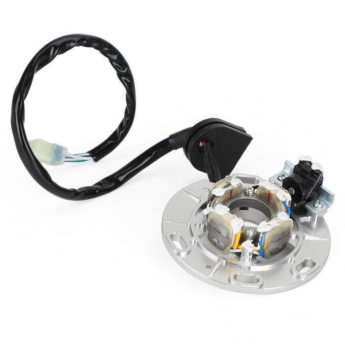 Conjunto de base de estator de generador de magneto compatible con Yamaha YZ 250 1999-2022 / YZ 250 X 2016-2022.