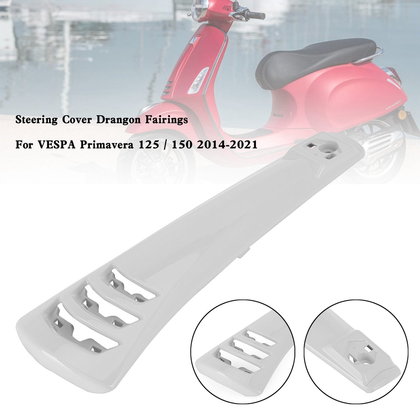 Carénage de couvercle de klaxon de direction pour VESPA Sprint Primavera 125/150 2014-2021