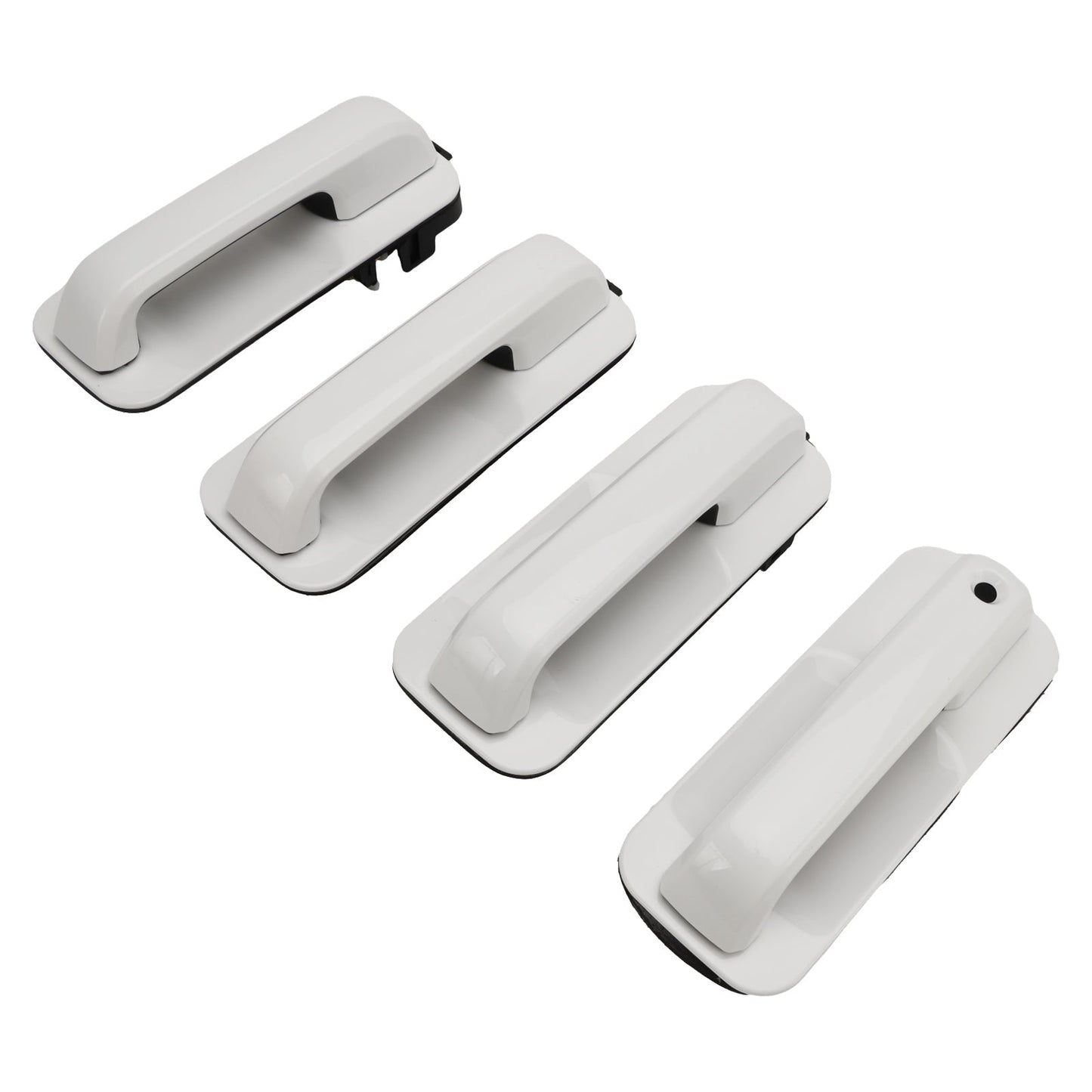 Poignées de porte extérieures 4 pièces pour pick-up Ford Super Duty F250/F350 2017-2020 FL3Z1626605AA FL3Z1522404AA