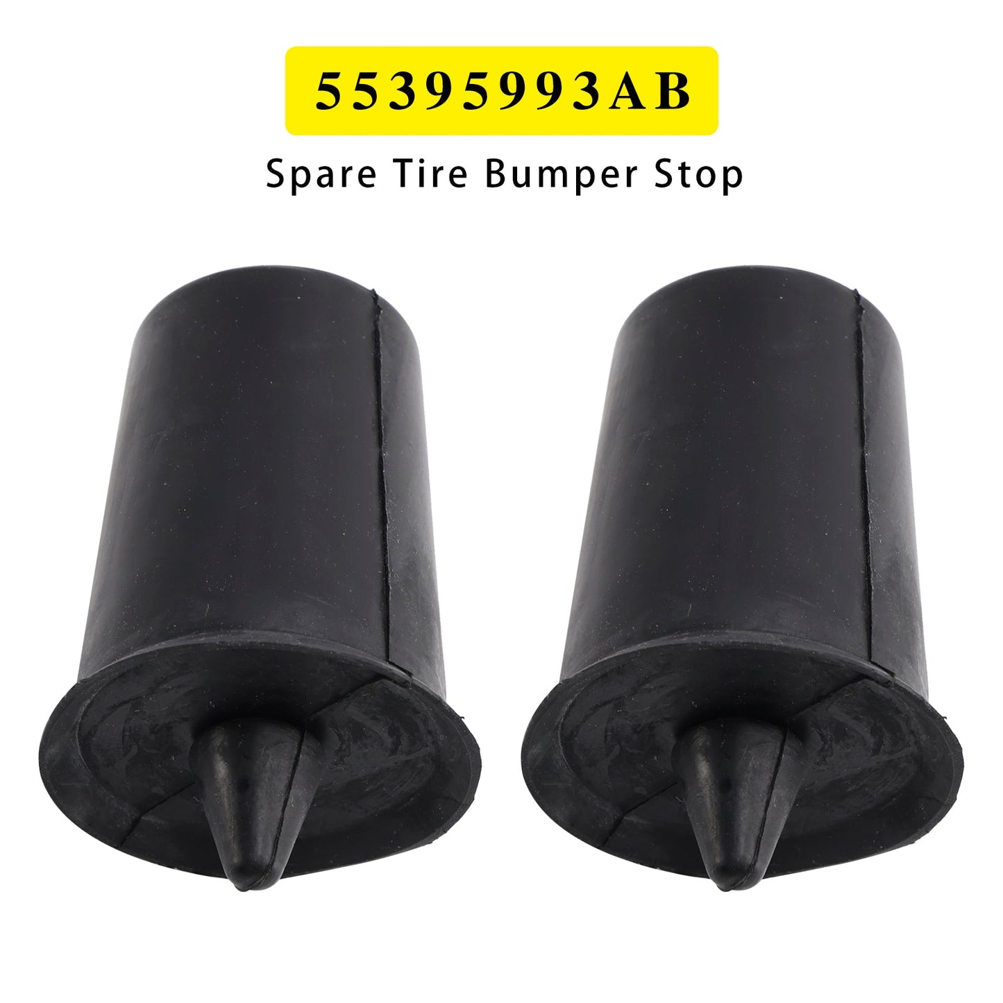 2007-2018 Jeep Wrangler JK 2PCS Spare Tire Bumper Stop 55395993AB