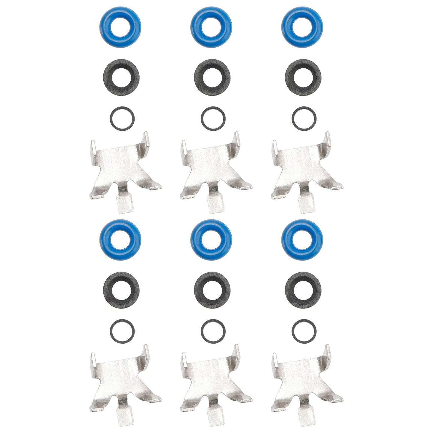 2011-2016 Ford F150 3.5L Turbo EcoBoost 6Pcs Fuel Injector Repair Seal Kit BL3Z9F593B CM5202