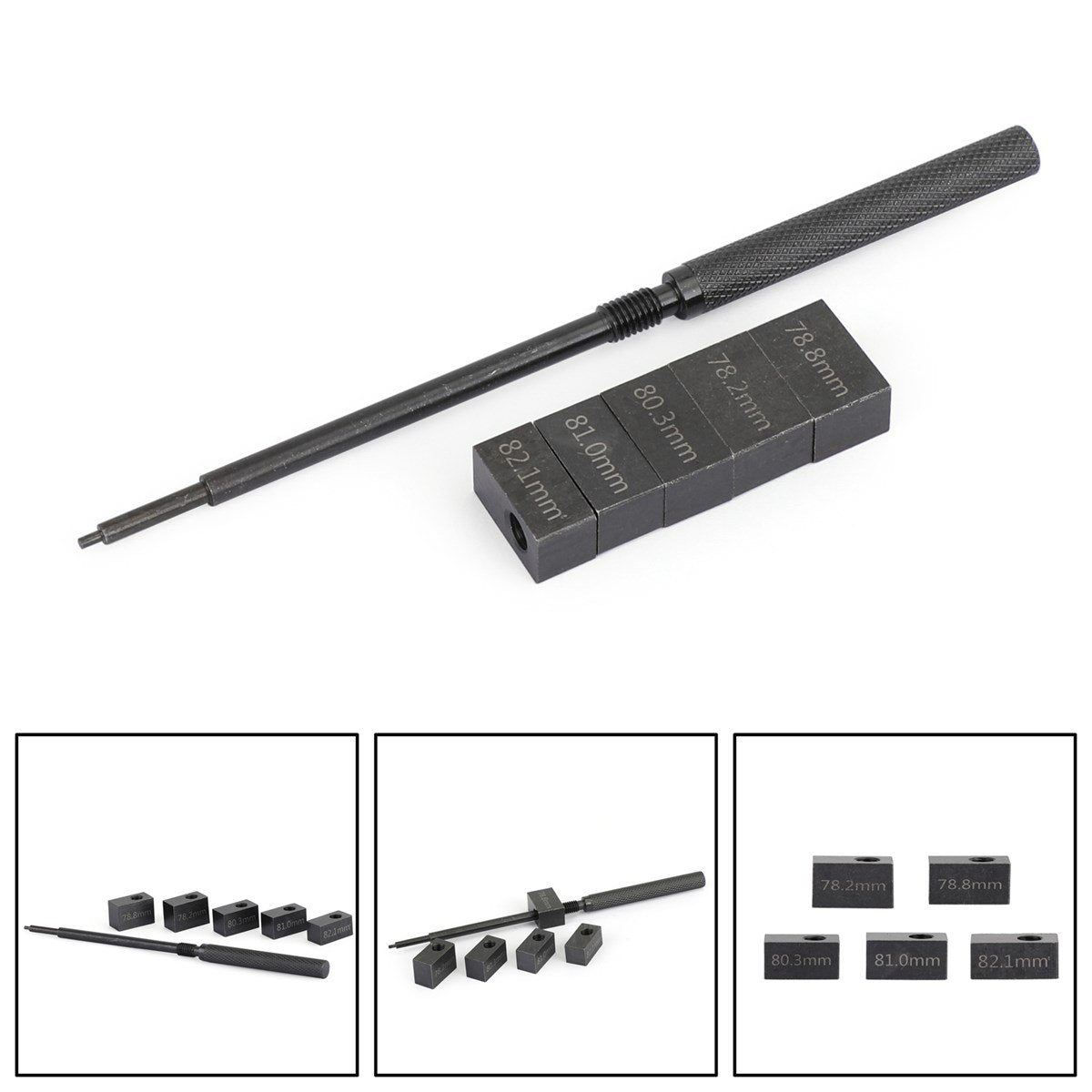 Kits de herramientas para calibrar la altura del inyector para motores Detroit Diesel serie 50, 60 y 3350