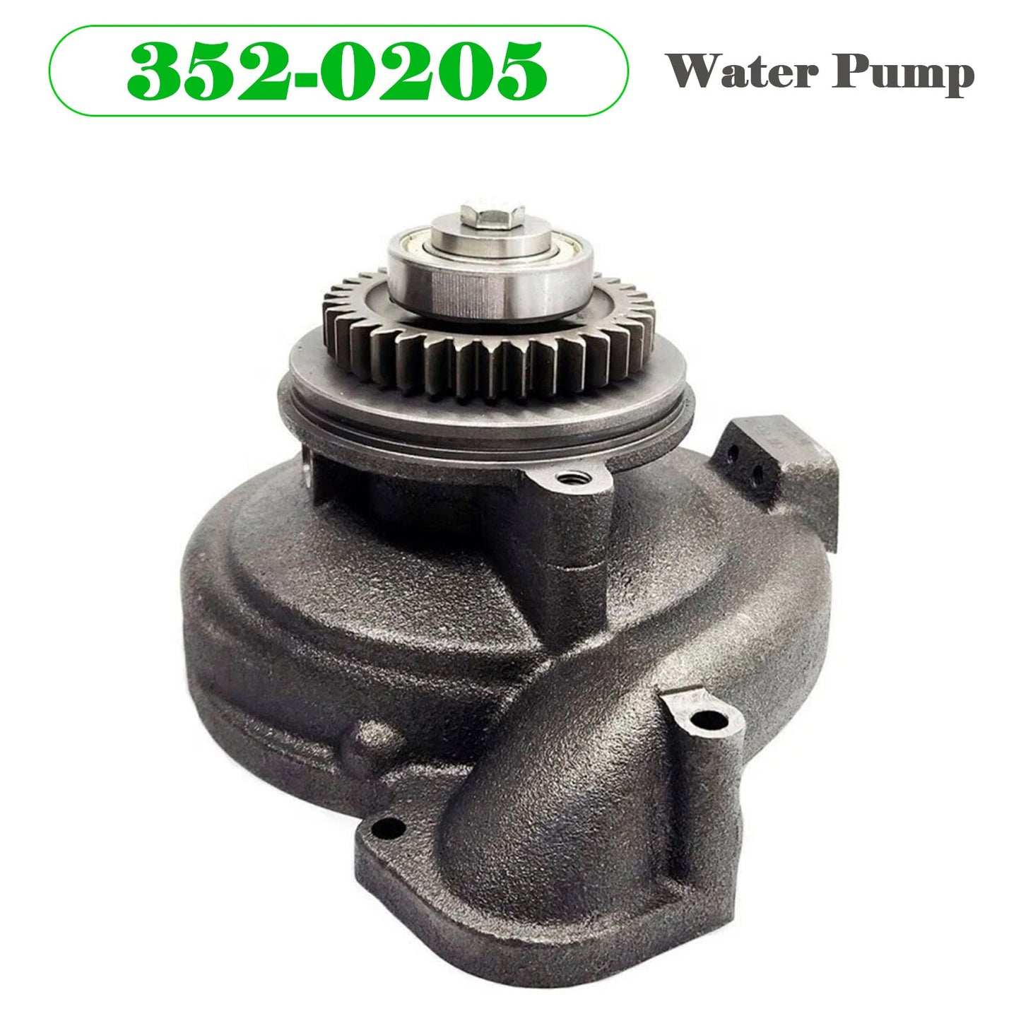 CAT 345C 345D 349D 966H 972H 980C Motor C11 C13 Bomba de agua 352-0205 35T