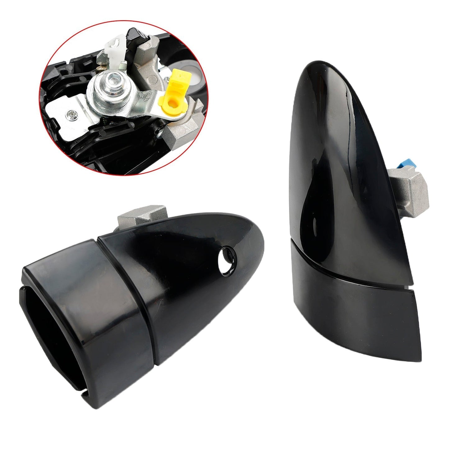 Paire de poignées de porte extérieures gauche et droite pour Honda CRZ CR-Z 2011-2015 72181-SZT-003 72141-SZT-G01