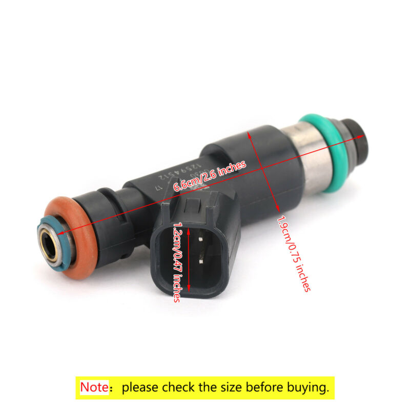 8PCS Fuel Injectors 12594512 2172436 1259451 2008-2009 Chevrolet Tahoe 6.0L/6.2L V8