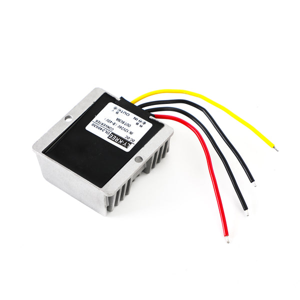 Convertisseur régulateur abaisseur de tension CC/CC étanche 12 V/24 V vers 6 V 30 A 180 W