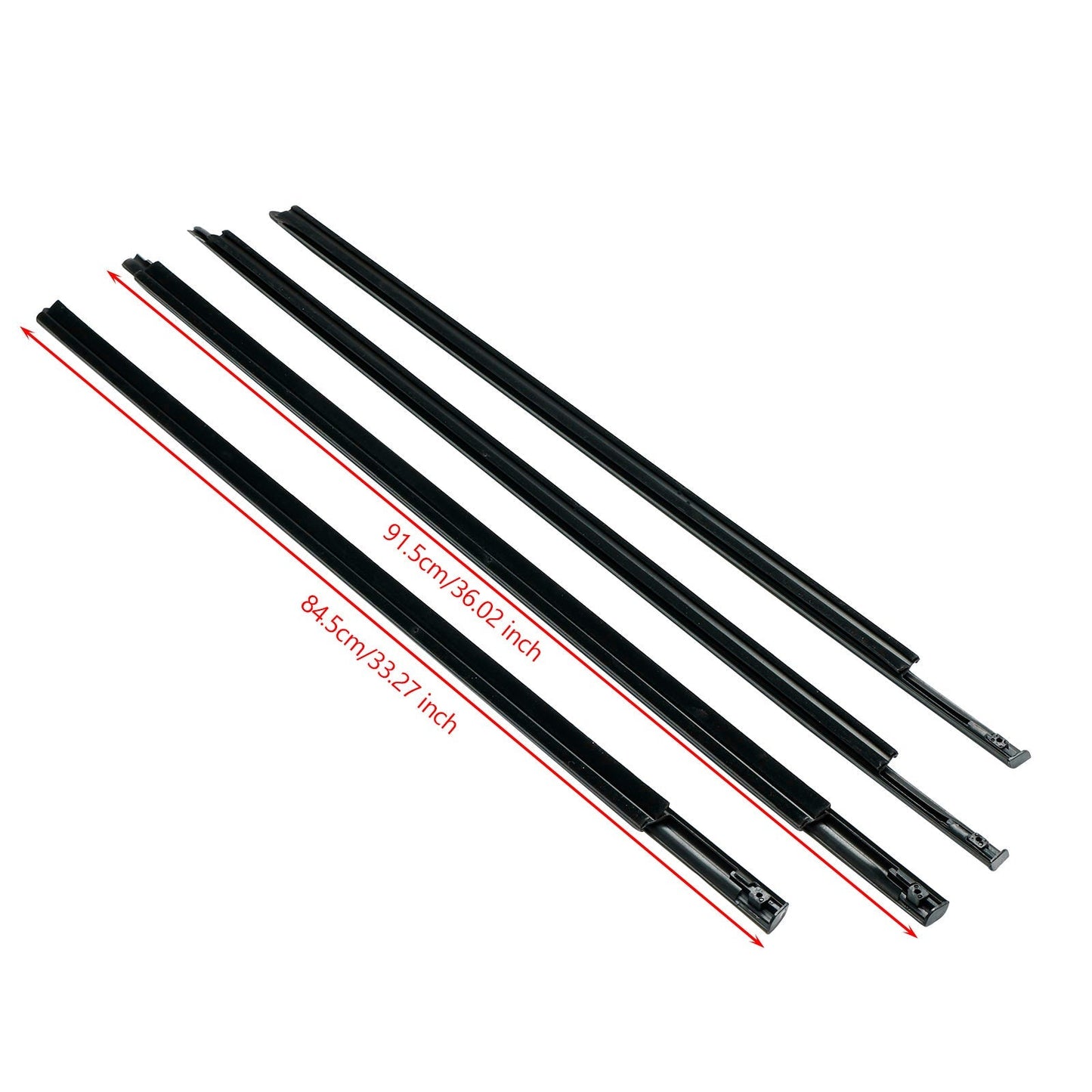 Joint d'étanchéité pour vitres Dodge RAM 1500 2009-2021 (55112376AH, 55112377AH, 55372138AH)