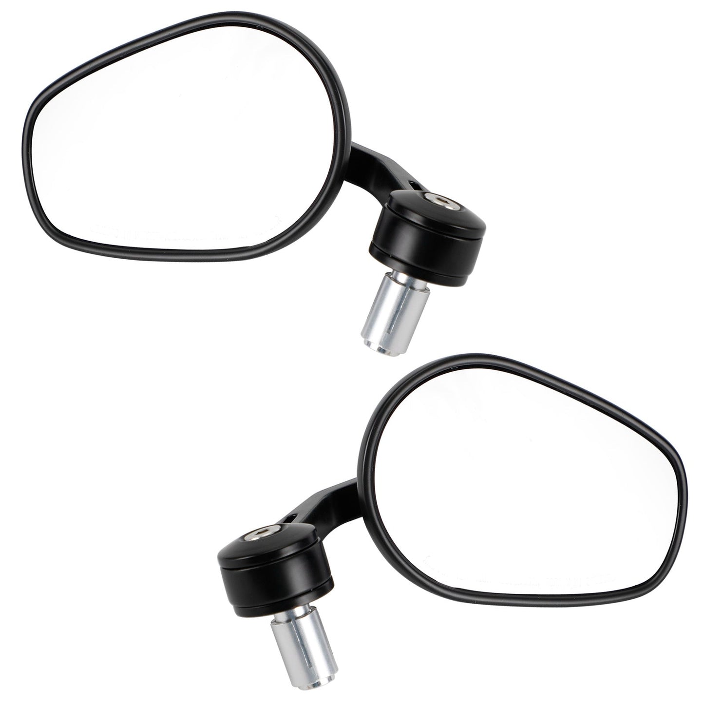 Par de espejos de manillar de aluminio CNC de 7/8" para Street Triple 675 765 Speed Triple