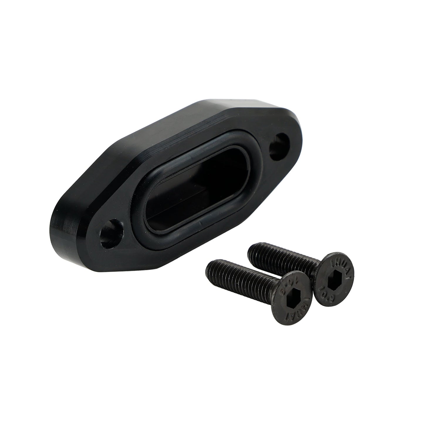 Placa de bloqueo del enfriador de aceite negro R5134 para GM LS Series LS1, LSX, LS3, LS6, 4.8L, 5.3, 5.7, 1997-2003