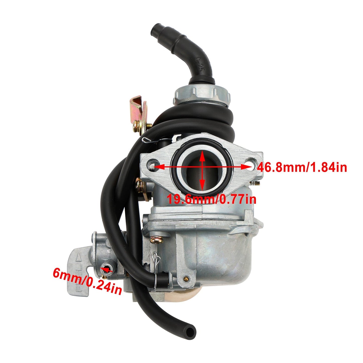 Carburateur PZ20 20 mm pour Honda XRM110 WAVE110 WAVE125 110-125 CC