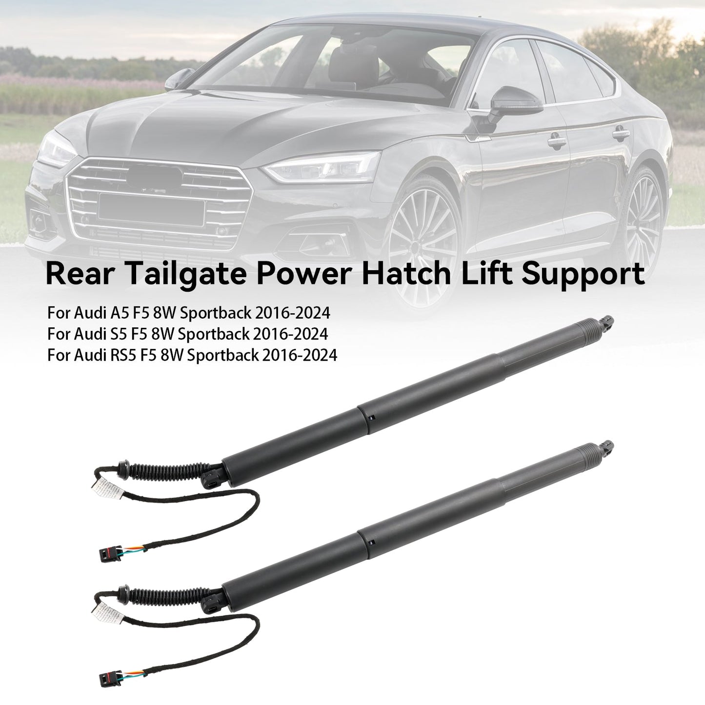 Hayon élévateur électrique 2 pièces pour Audi A5 S5 RS5 Sportback 2016-2024 8W8827851 8W8959107