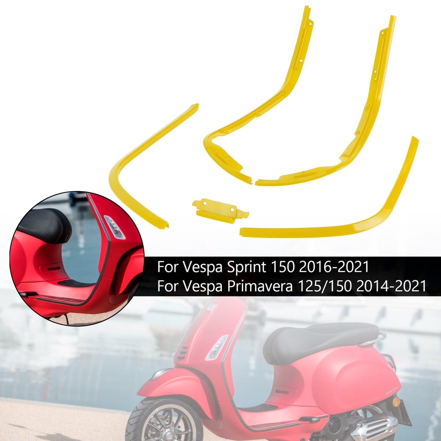 Garniture de barre latérale supérieure pour Sprint 150 Primavera 125 150