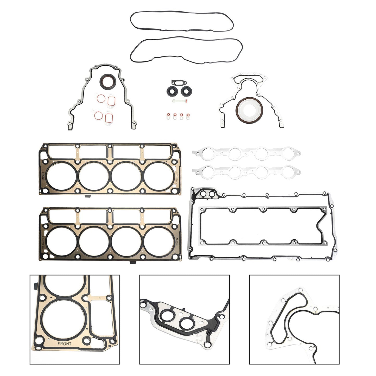 LS Gasket Set Kit Head Gaskets For GM For Chevrolet LS1/LS6/LQ4/LQ9/4.8/5.3/5.7