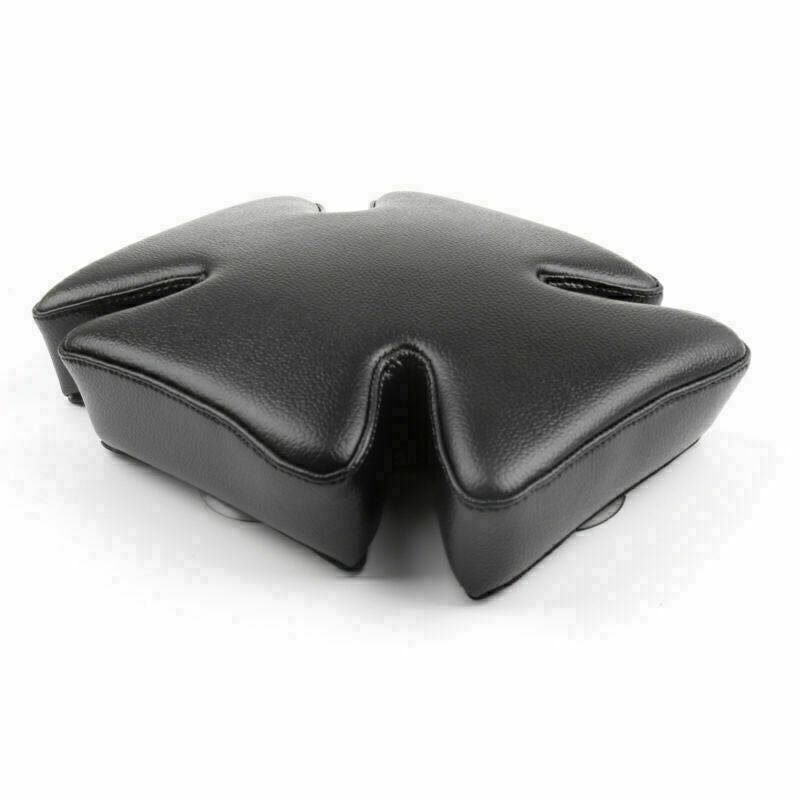 Coussin de siège passager à 5 ventouses, 1 pièce, adapté à la moto en forme de croix