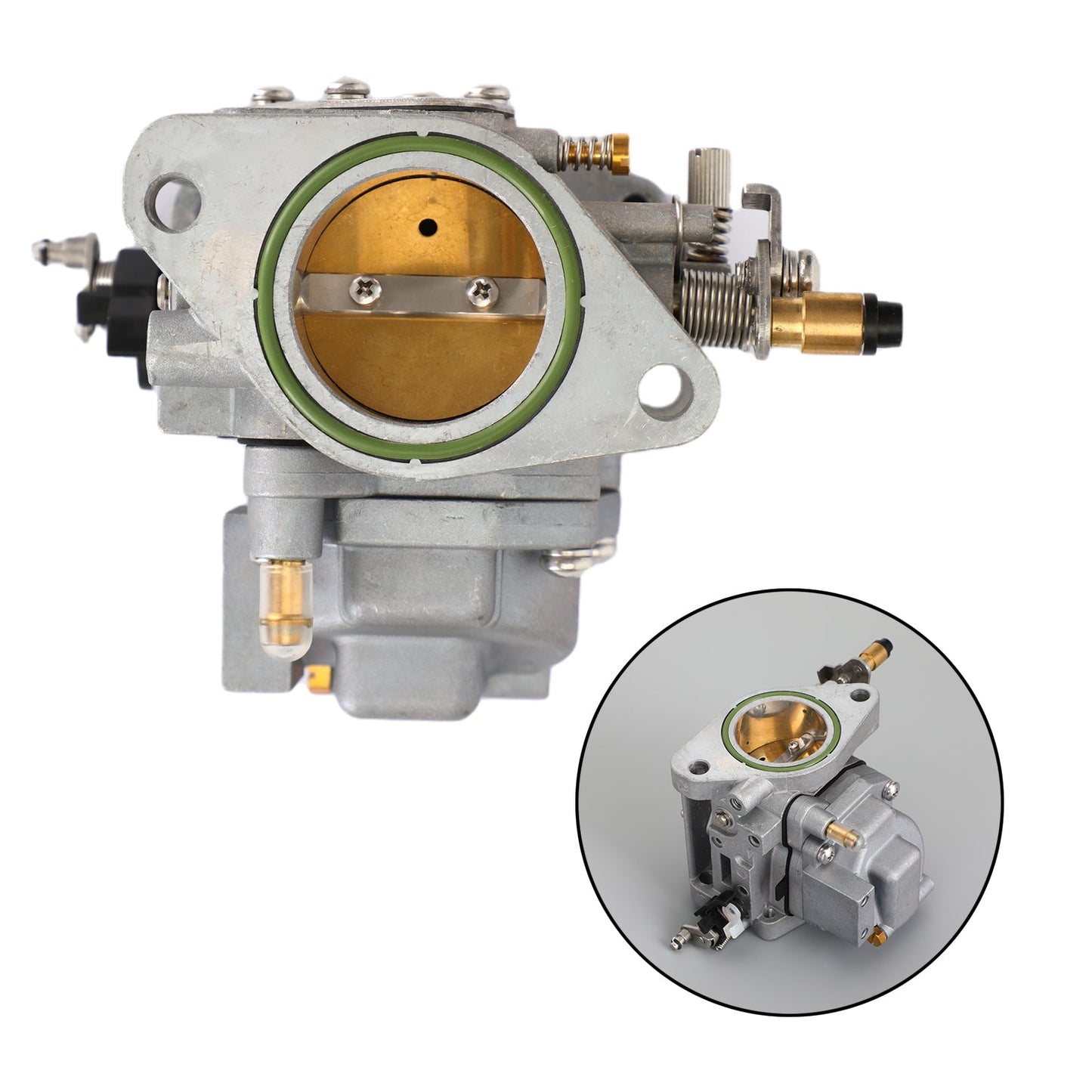 Carburateur pour moteur hors-bord YAMAHA 40 CV 2 temps E40XMH 66T-14301-03 66T-14301-02-00