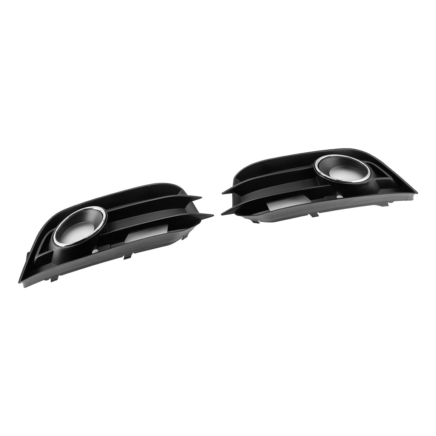 2011-2014 2PCS Fog Light Grille Front Bumper Grill Cover Fit Audi A1 8X