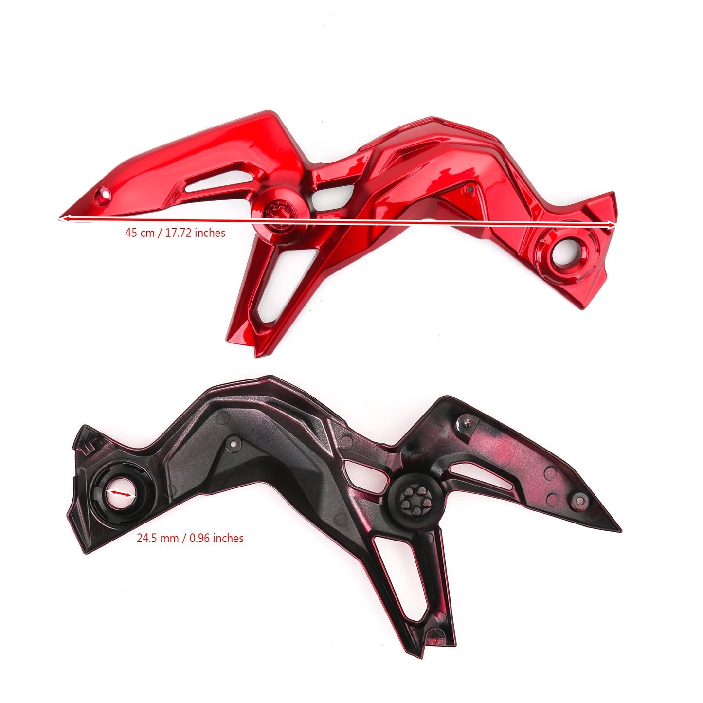 Embellecedor de marco de plástico ABS para motocicleta Kawasaki Z900 2020-2021