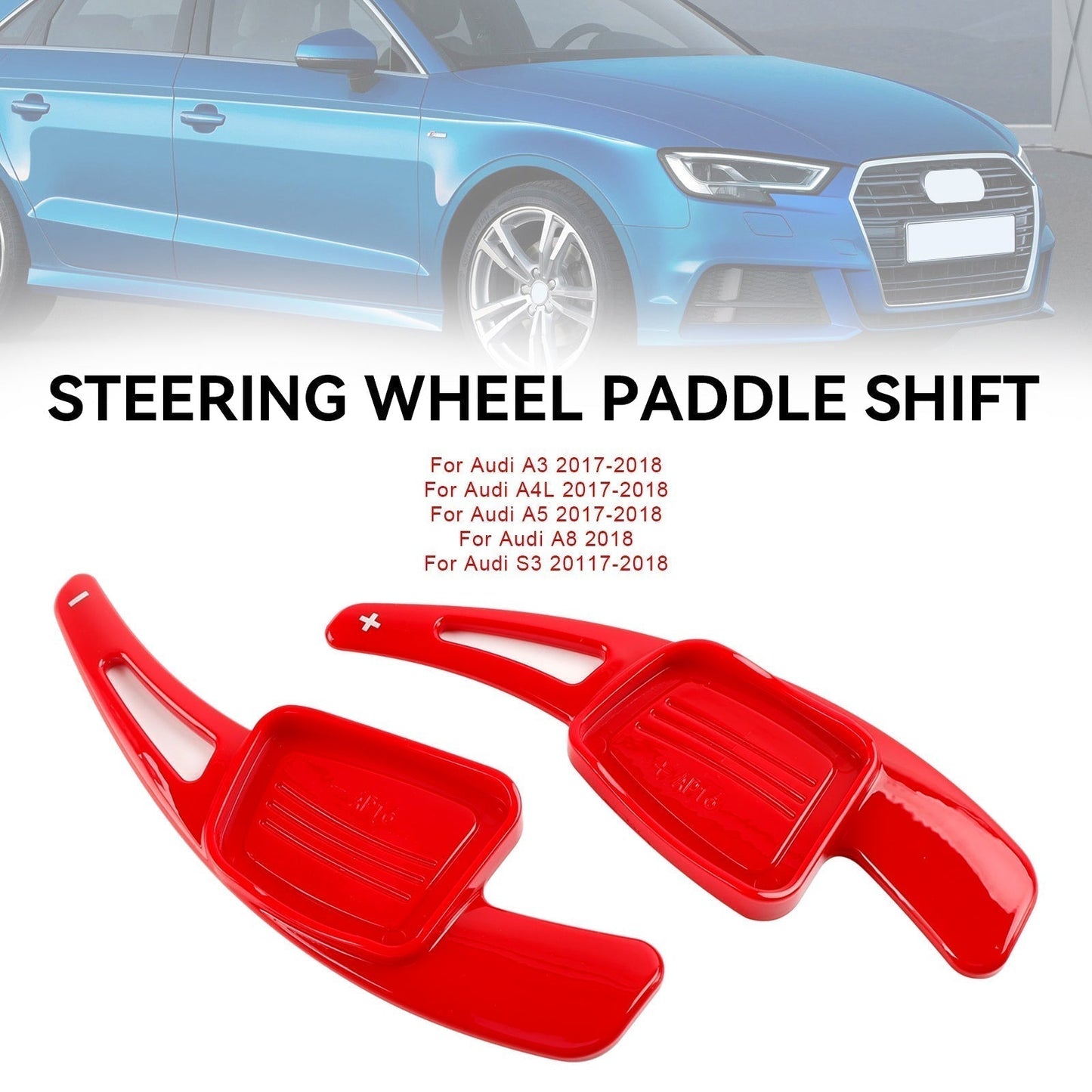 Extension de palettes de changement de vitesse au volant pour Audi Q7 TTS 2016-2018