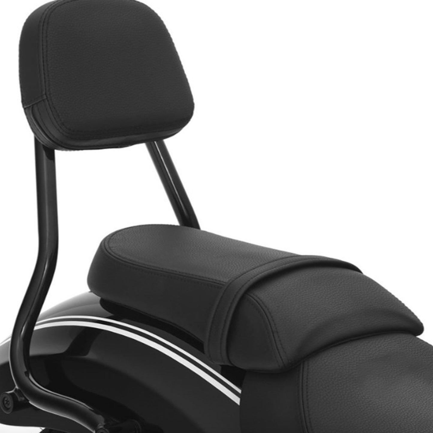 Coussin de siège passager arrière noir pour BMW 1800 R18 2020-2021