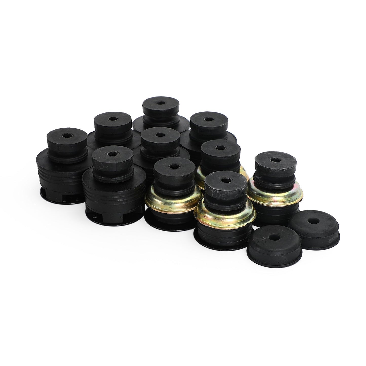 Kit de 12 bagues de montage de carrosserie pour Nissan Patrol GQ Y60 LWB Wagon 9551006J00