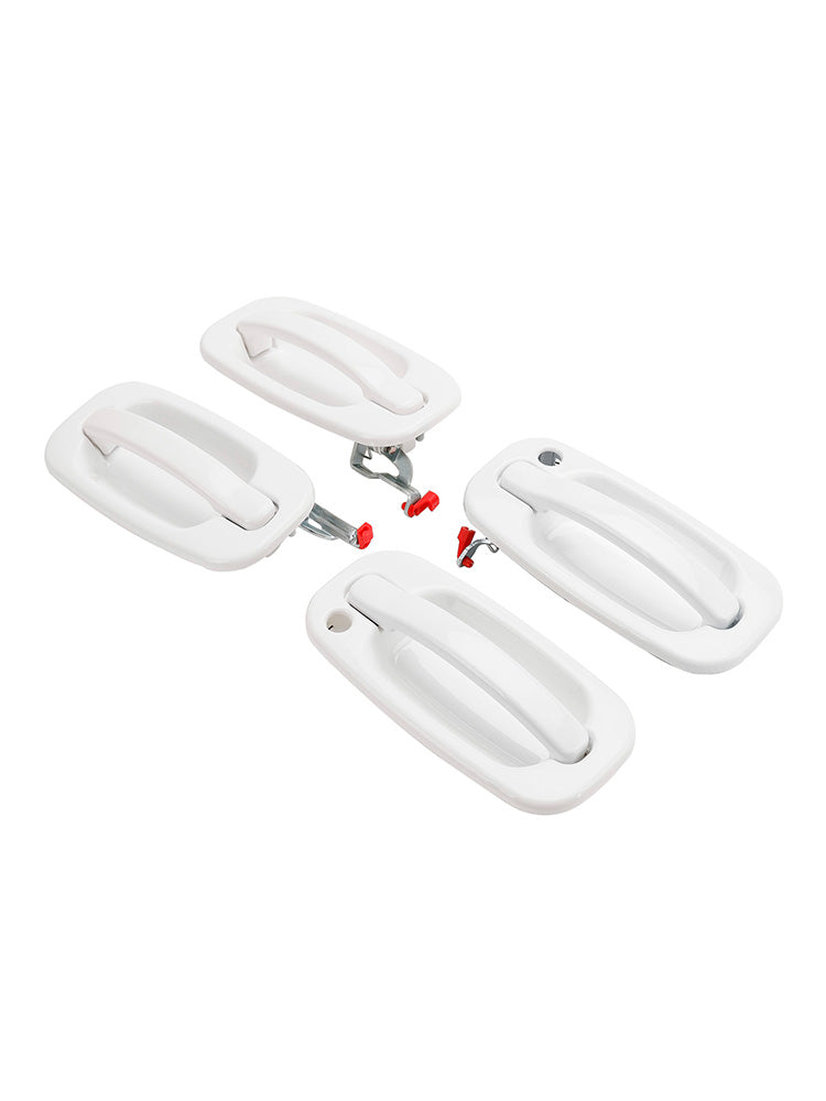 Poignées de porte extérieures 4 pièces pour Chevrolet Suburban/Chevy Avalanche/Cadillac Escalade 2000-2006 15029900 15029899 15182405 15029901