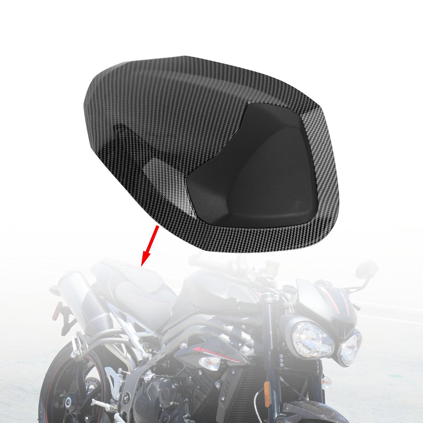 Capot de carénage de selle arrière pour Street Triple RS 765 2017-2019