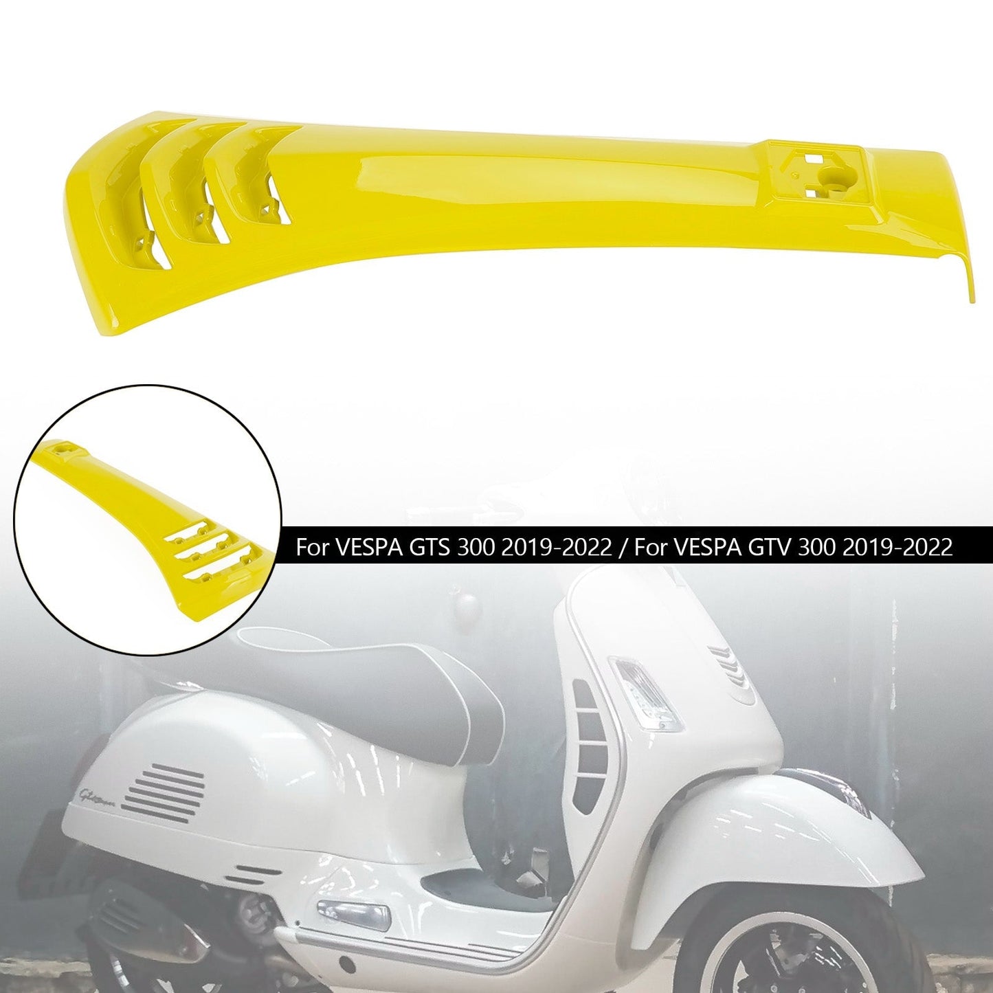 Couvre-culasse de klaxon de direction pour Vespa GTS300 GTV300 2019-2022