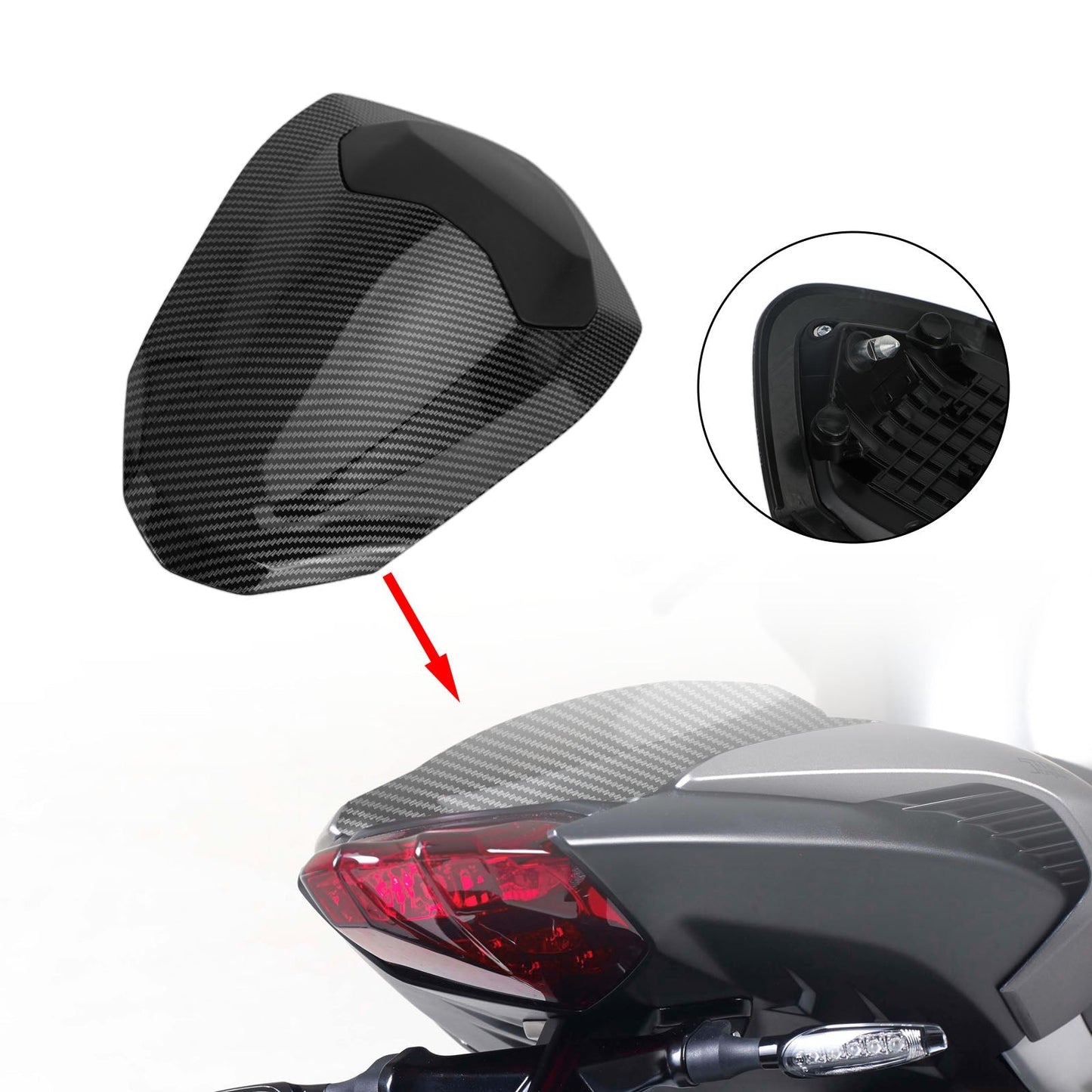 Capot de carénage de selle arrière pour Street Triple RS 765 2017-2019