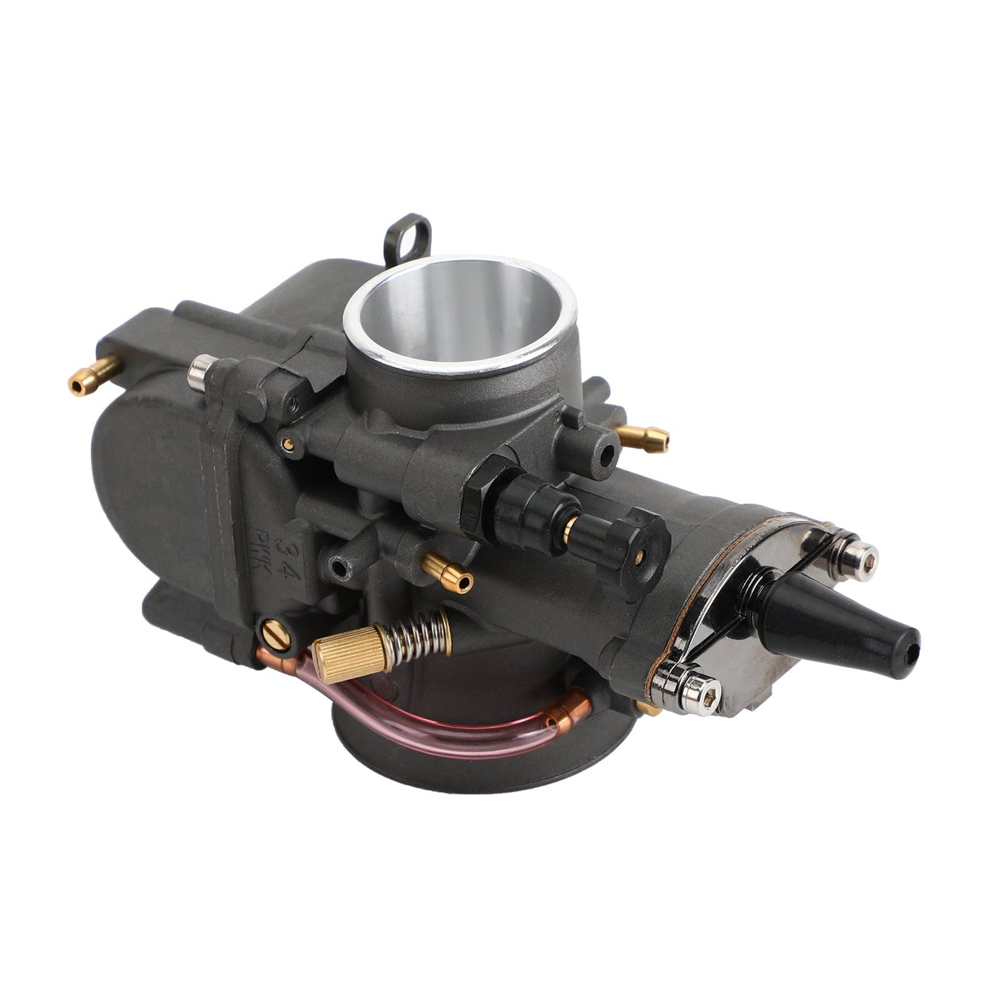 Carburateur universel en aluminium PWK 34 mm pour Keihin Mikuni Dellorto Koso avec Power Jet