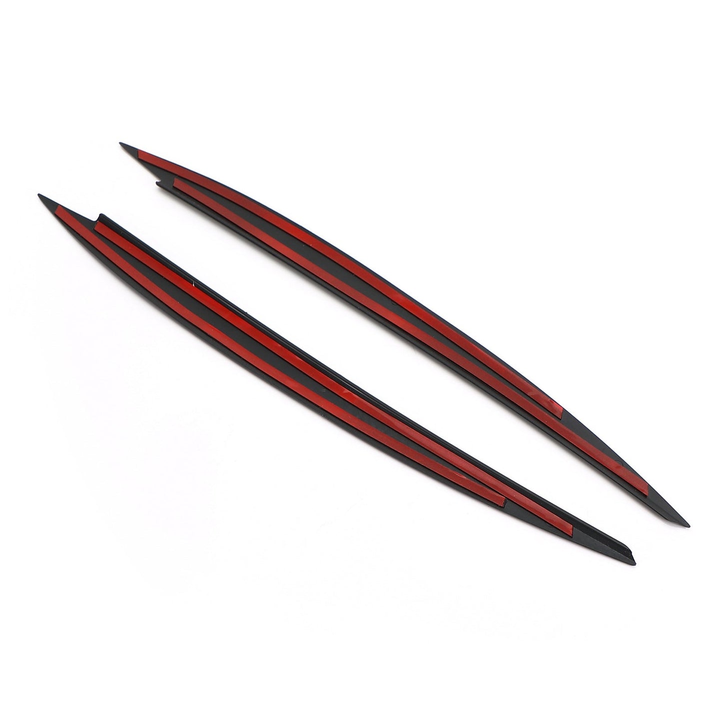 Garniture de sourcil de paupière de phare avant noire pour VW Golf MK7 Golf R GTI GTD 2013-2019