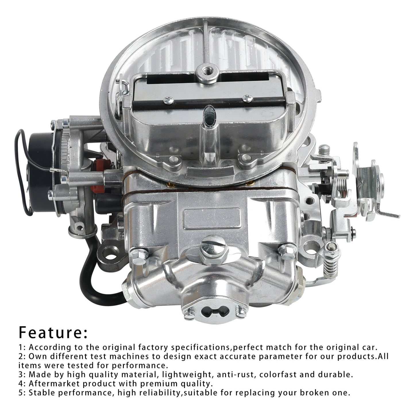 Holley 2300 2BBL Carburetor 500 CFM Electric Choke 0-80500