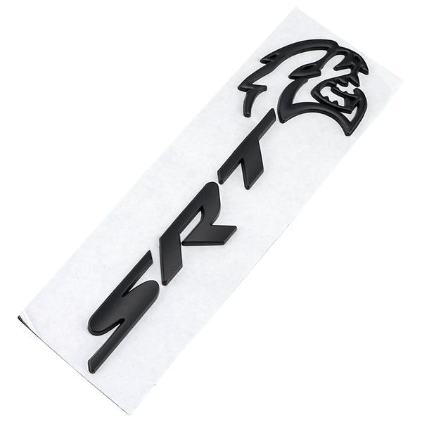 Challenger Trunk Lid Badge Rear Tailgate SRT Hellcat Decal Emblem Black