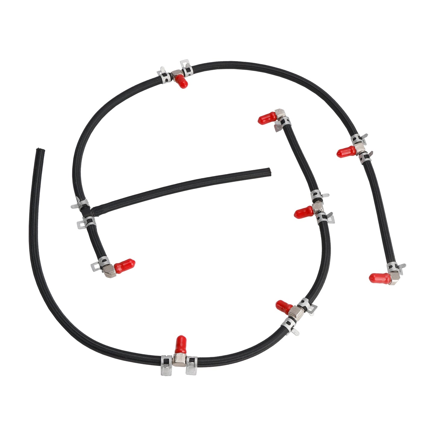 2004-2010 Duramax Diesel Truck Engines 6.6L Fuel Injector Return Line Kit 97328733 8973287331