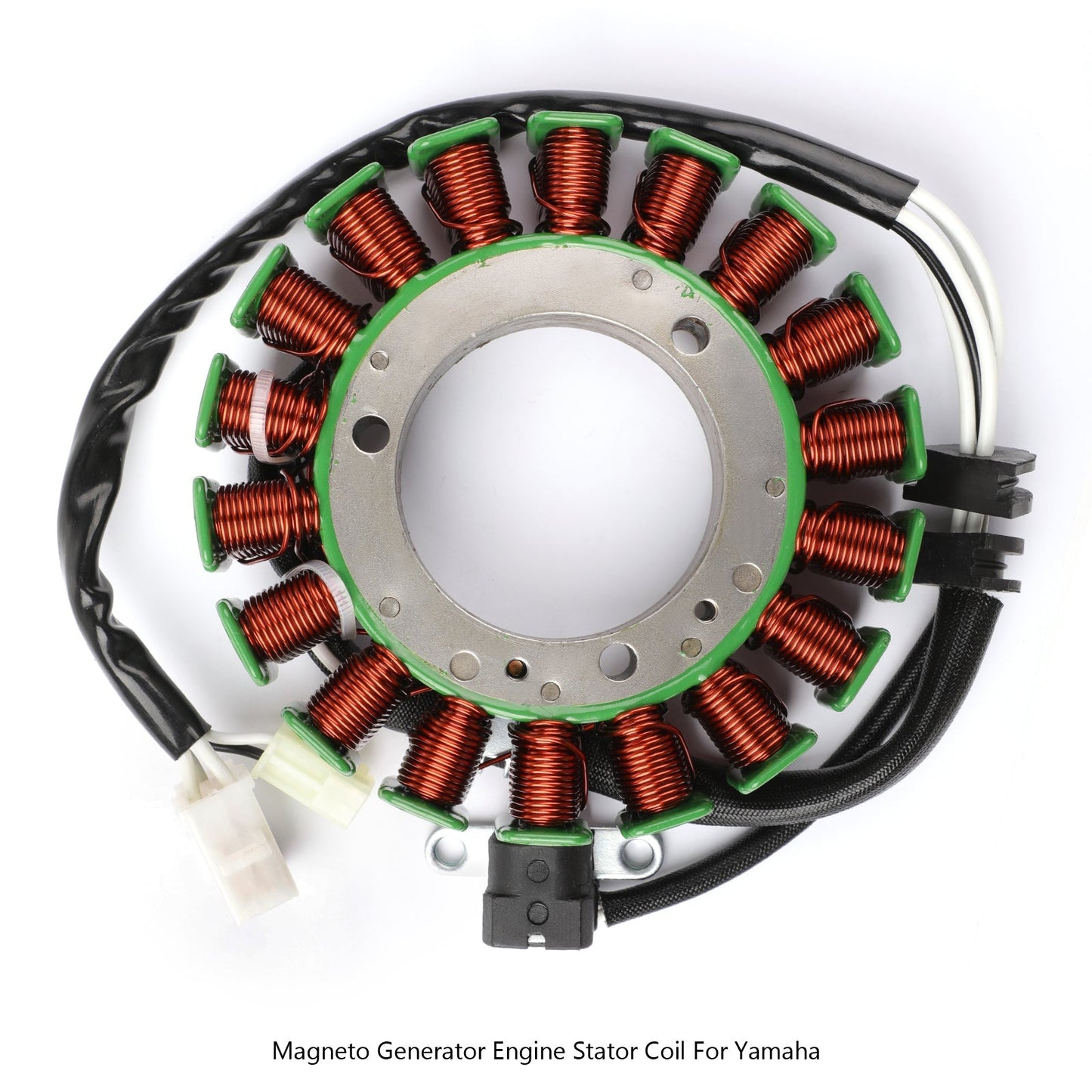 Bobina del estator del motor del generador magnético compatible con Yamaha XVS1100AT, V-Star Silverado (2003-2011), XVS1100 Drag Star Classic (2003-2008), V-Star Custom (2004-2011).