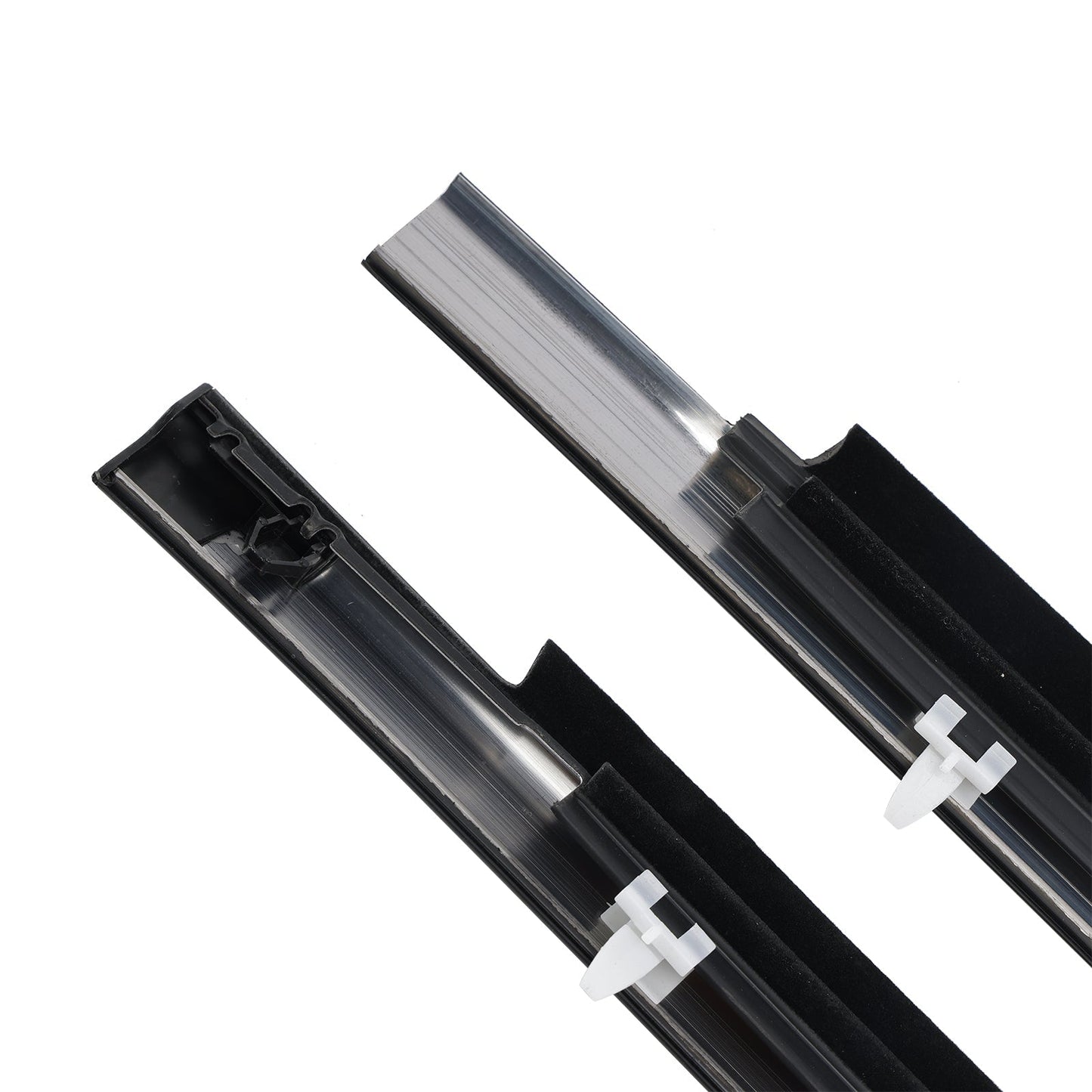 Joint d'étanchéité pour vitre extérieure inférieure de Toyota Tundra Double Cab 2000-2006, 4 pièces, 75720-0C010 et 75710-0C010