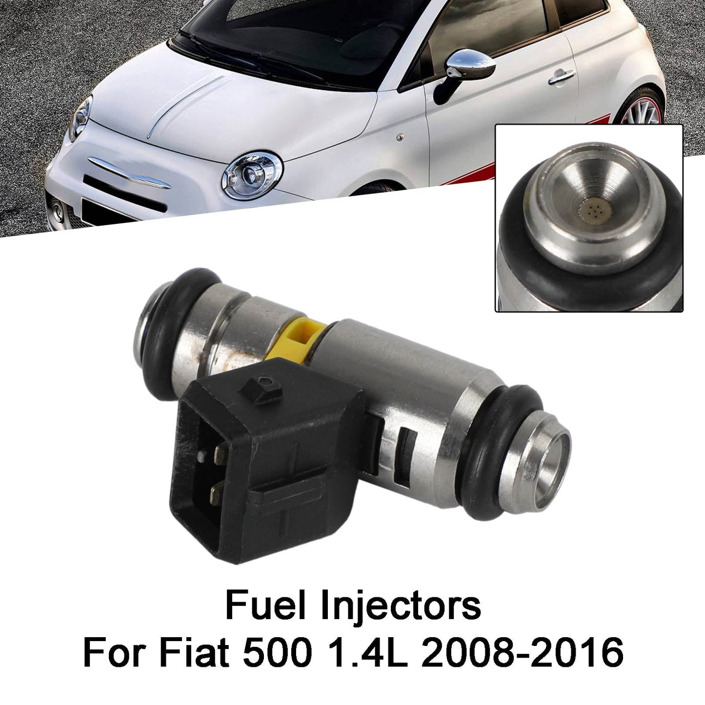 2003-2016 Fiat Idea 1.4L 71792994 Fuel Injectors IWP160 77363790