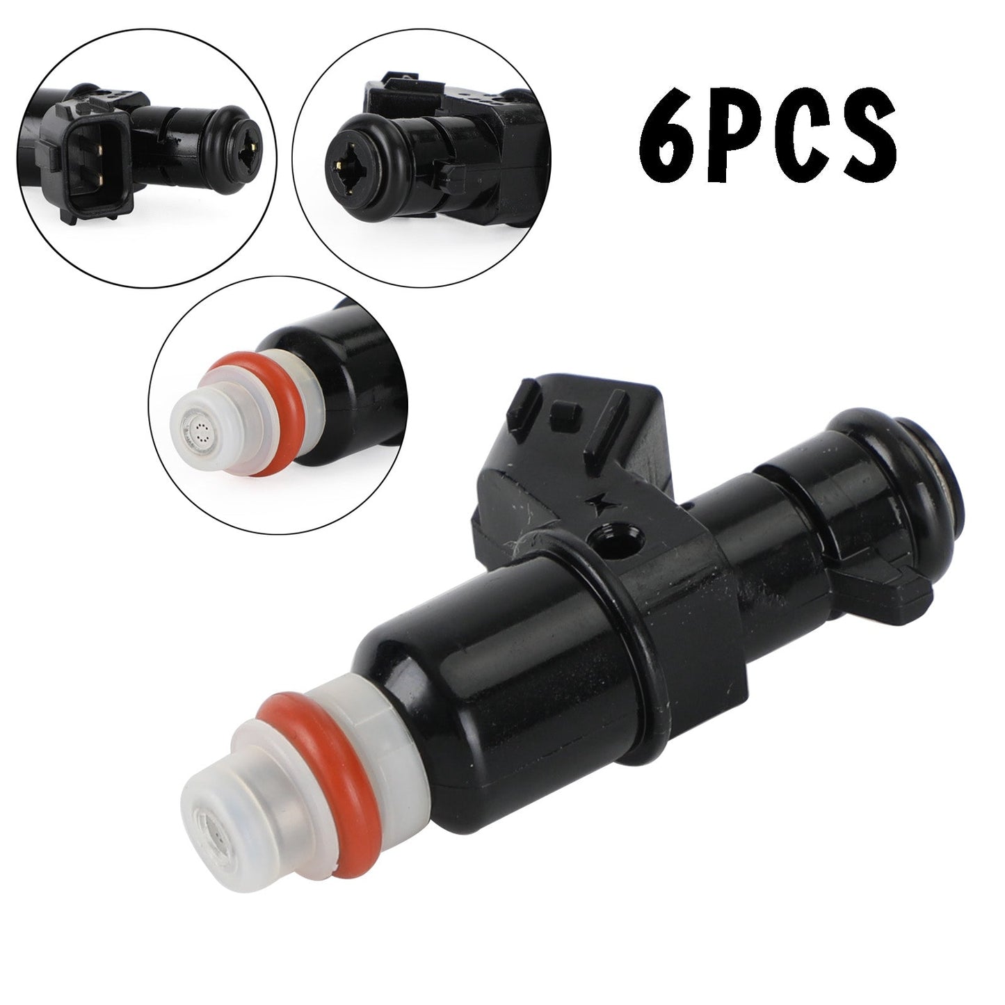 6PCS Fuel Injectors 16450-RCA-A01 Fit 2004-2008 Acura TL 3.2L